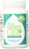 Manitoba Harvest Hemp Oil Soft Gels front view packaging