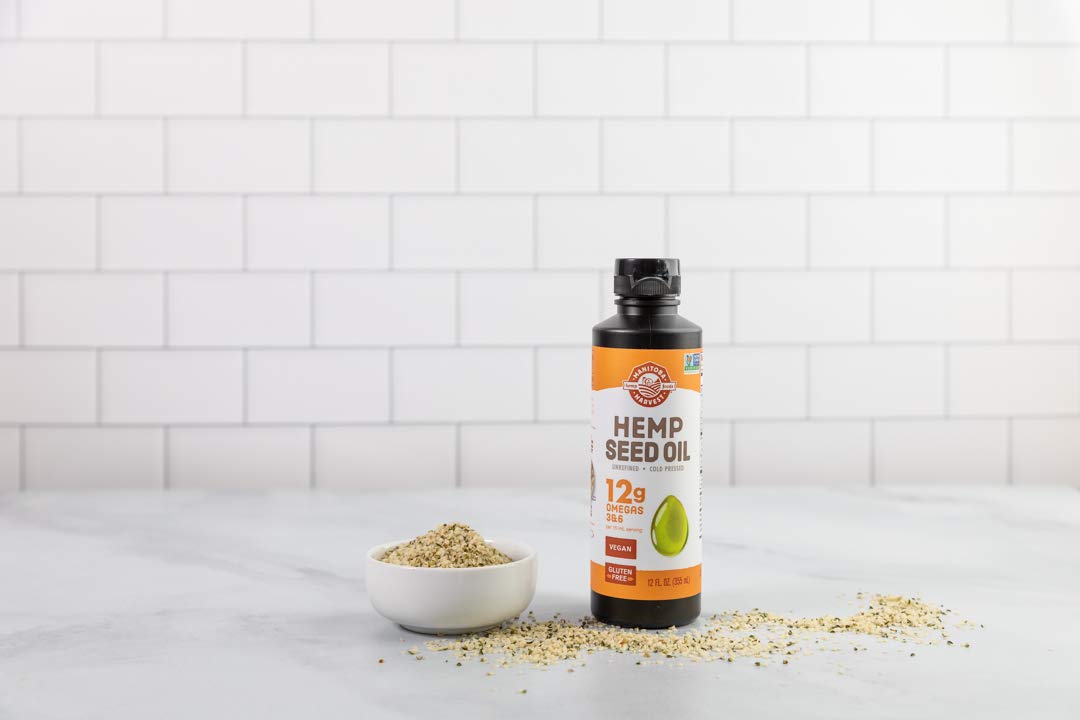 Manitoba Harvest Hemp Seed Oil used in skincare routine