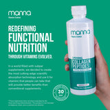 Manna Vitamins Evolved Collagen Peptides 540g packaging details