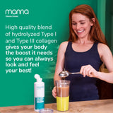Manna Vitamins Evolved Collagen Peptides 540g serving size