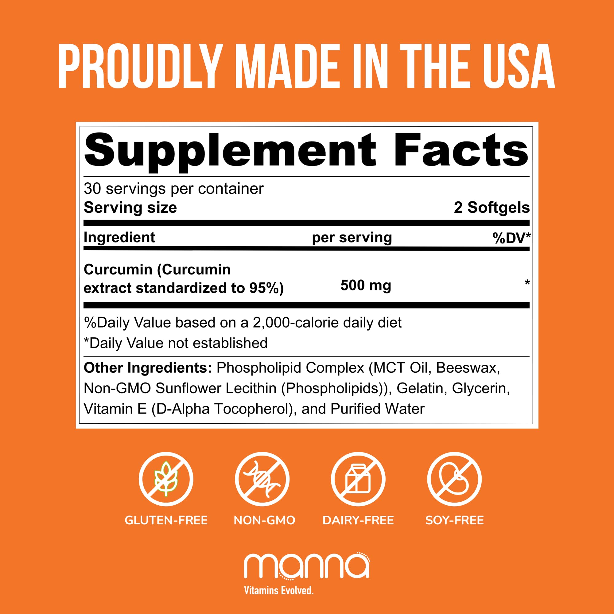 Manna Vitamins Evolved Liposomal Curcumin+ softgels lifestyle scene