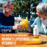 Manna Vitamins Evolved Liposomal Vitamin C 540g capsules close-up