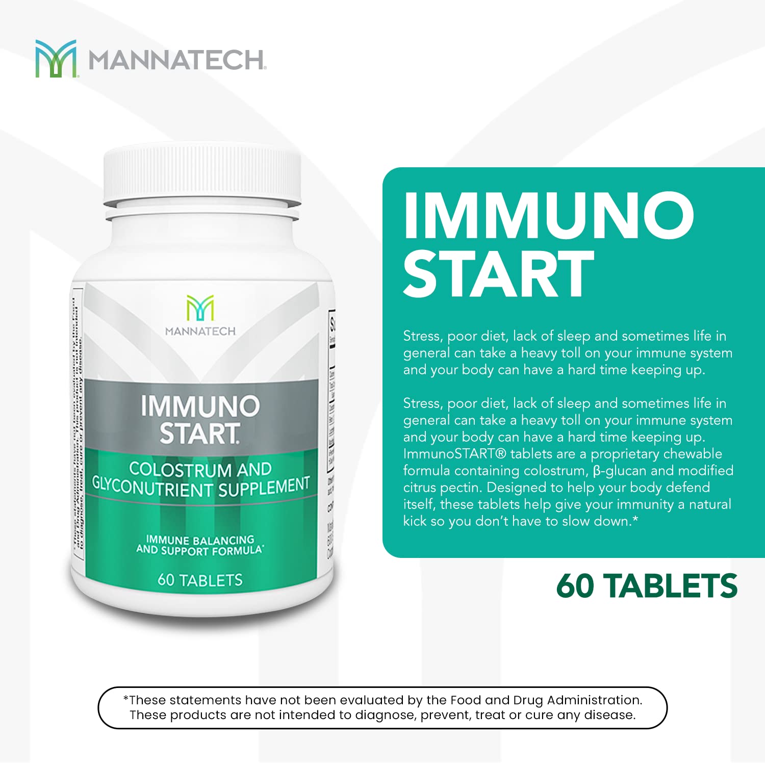 Mannatech daily wellness Multivitamins side view showing packaging