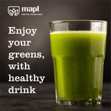 MAPL Organic Moringa Leaf Powder mixed in a smoothie