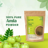 MAPL Pure Amla Powder 200g side view
