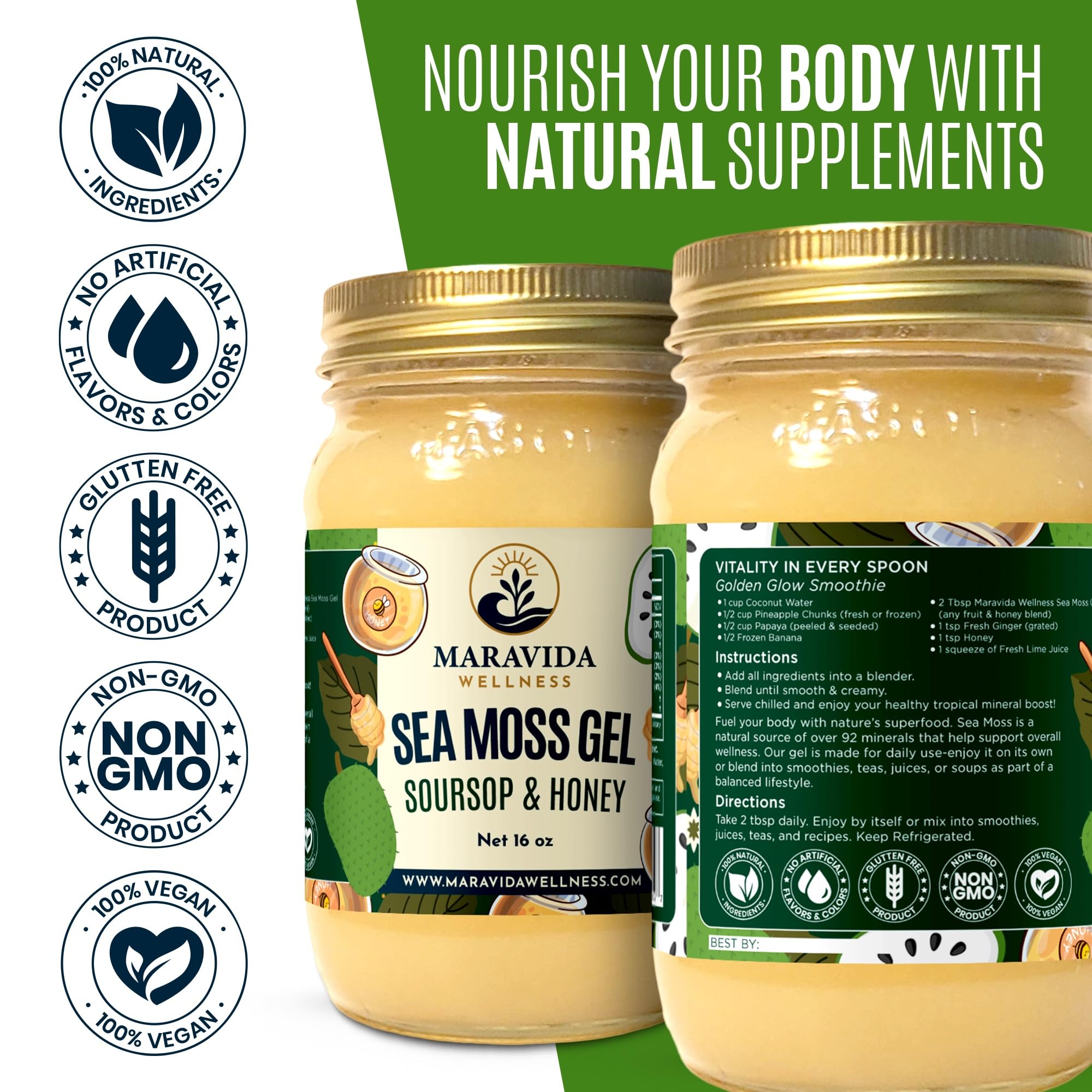 Maravida Wellness Blended Vitamin & Mineral Supplement packaging