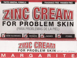 Margarite Zinc Cream 68g front view with packaging