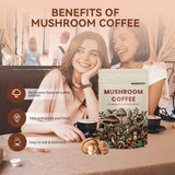 MARGXO Mushroom Coffee Blend ingredients close-up