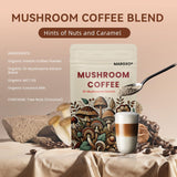 MARGXO Mushroom Coffee Blend preparation process