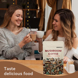 MARGXO Mushroom Coffee Blend served in a mug