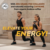 MariGold Collagen Coffee Protein Drink lifestyle scene