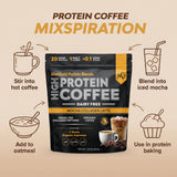 MariGold Collagen Coffee Protein Drink preparation process