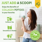 MariGold Collagen Peptides packaging showing ingredients