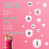 Marinix Shilajit Honey Sticks for Women product back view