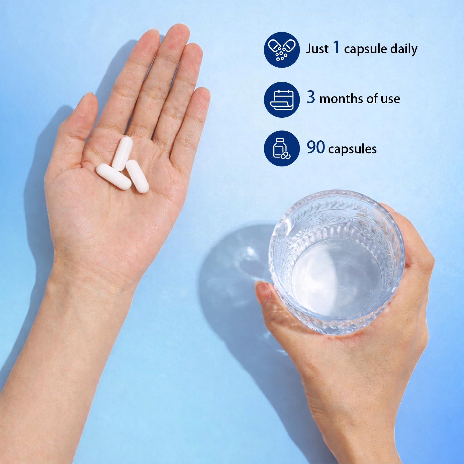 Marregorye Lutein Eye Support Supplement bottle side view
