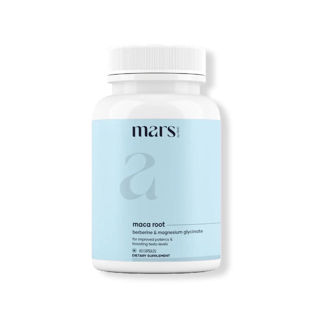 mars by GHC Ginseng and Maca Root Supplement side view