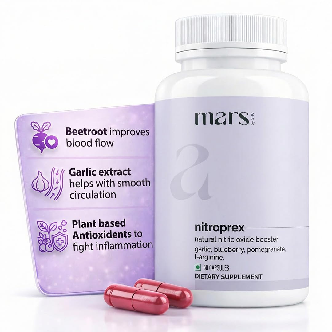mars by GHC NitroPrex Multivitamin Capsules front view