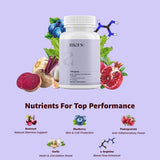 mars by GHC NitroPrex Multivitamin Capsules on a wooden table