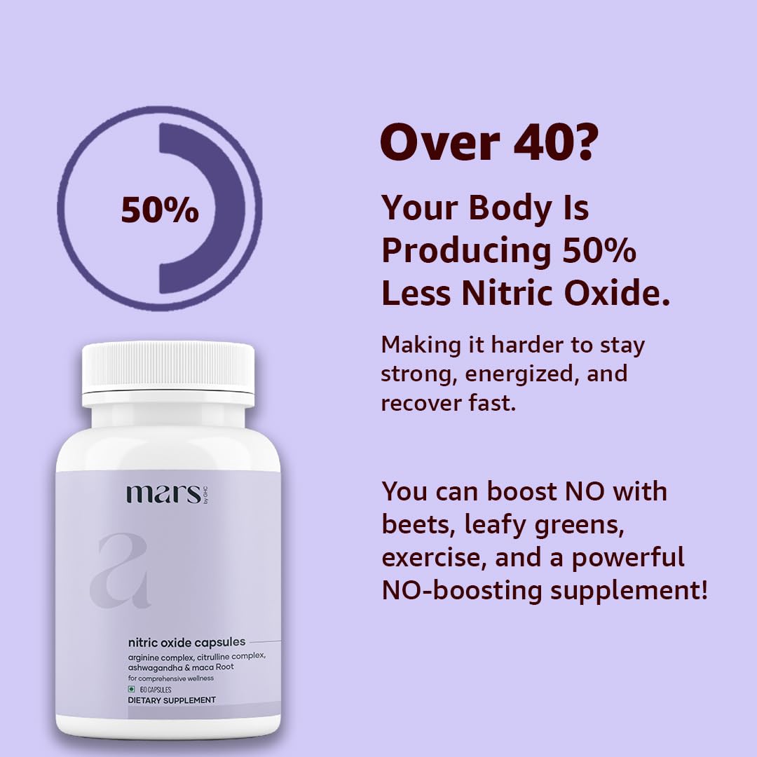 mars by GHC Pre Workout Nitric Oxide support Capsules packaging