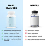mars by GHC Sea Moss Black Seed Oil Vitamin D3 Supplement packaging