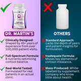 Martin Clinic Cortisol Support Supplement side view