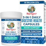 MARYRUTH'S 3-in-1 Probiotics capsule bottle front view