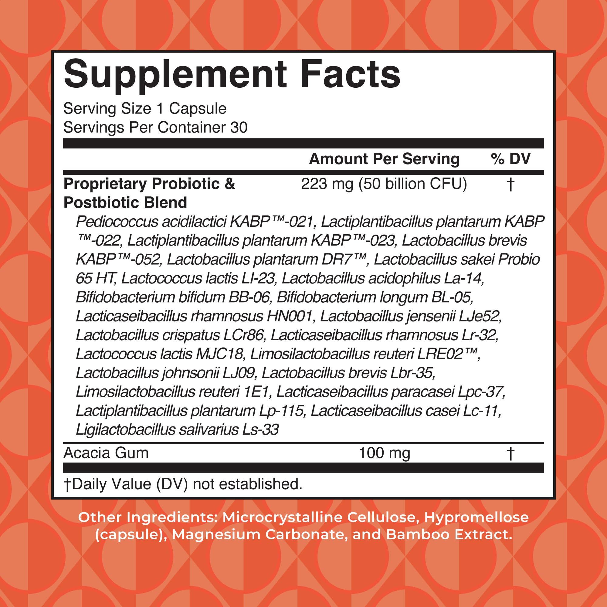 MARYRUTH'S 3-in-1 Women's Daily Health Capsules side view
