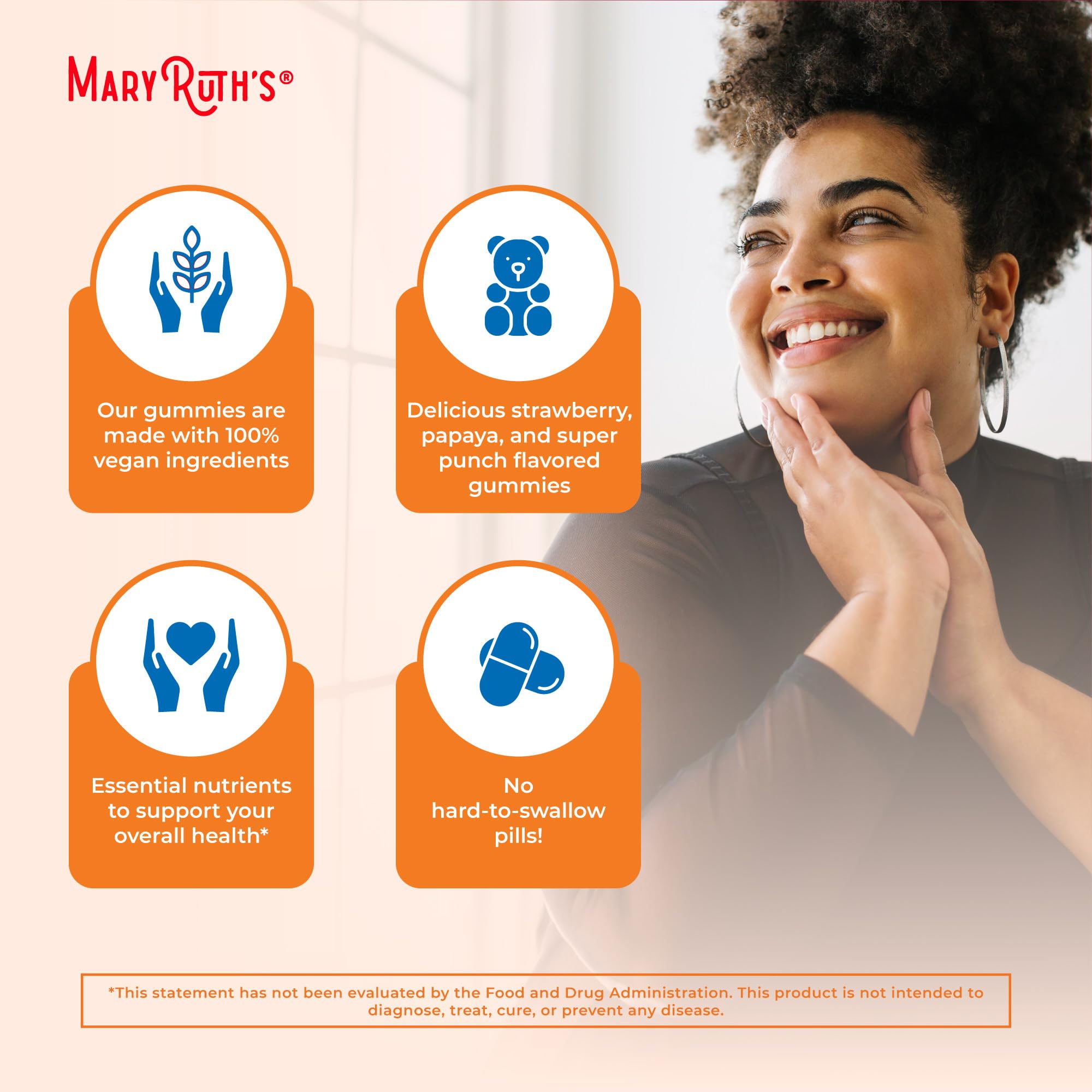 MARYRUTH'S Adult Multivitamin Gummies ingredients list