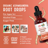 MARYRUTH'S Ashwagandha Root Liquid Drops back view