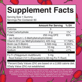 MARYRUTH'S Biotin Gummies bottle showing 60 servings