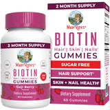 MARYRUTH'S Biotin Gummies front view with goji berry flavour