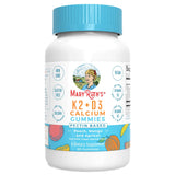 MARYRUTH'S Calcium Gummies front view with Peach, Mango & Apricot flavours