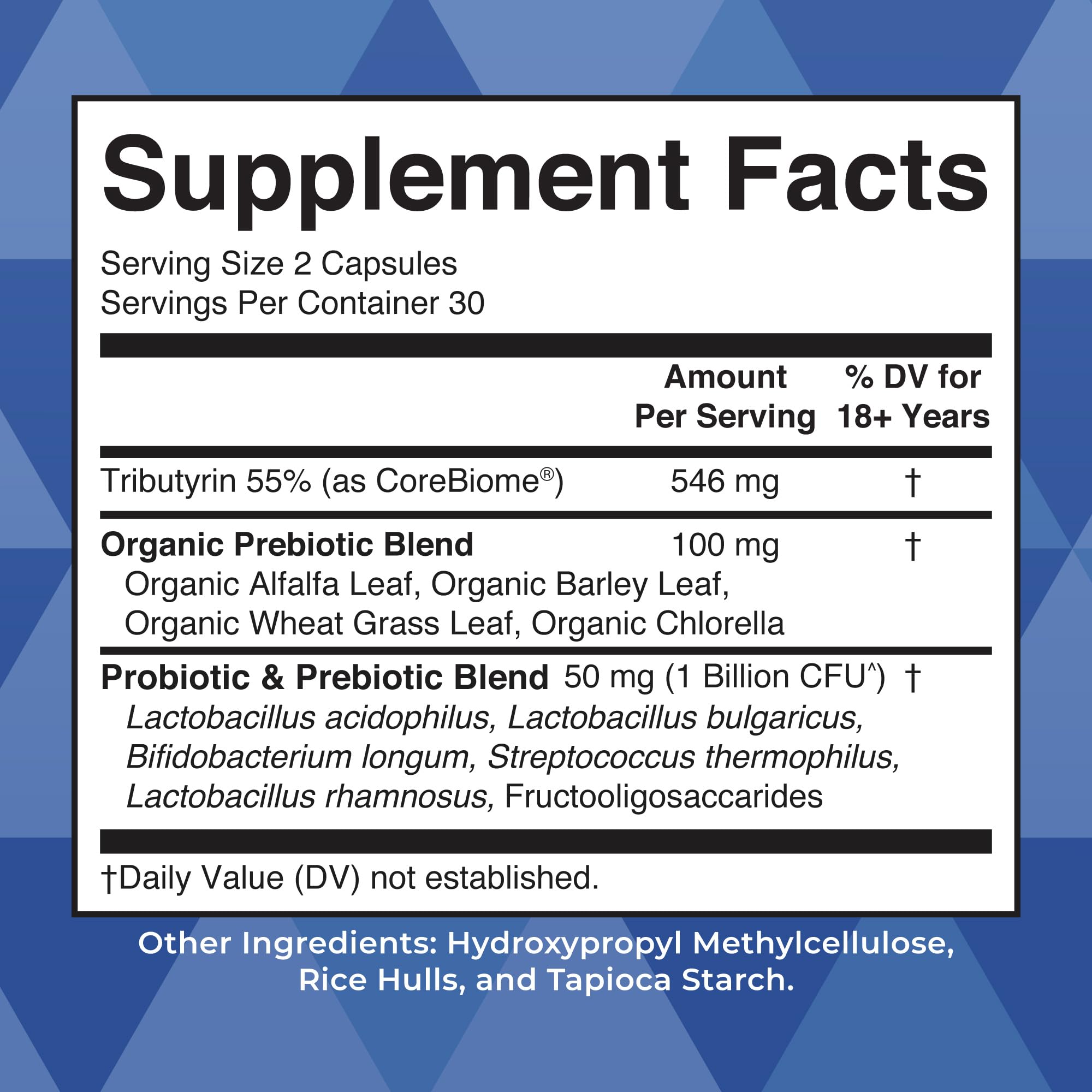 MARYRUTH'S Complete a daily routine Capsules bottle side view
