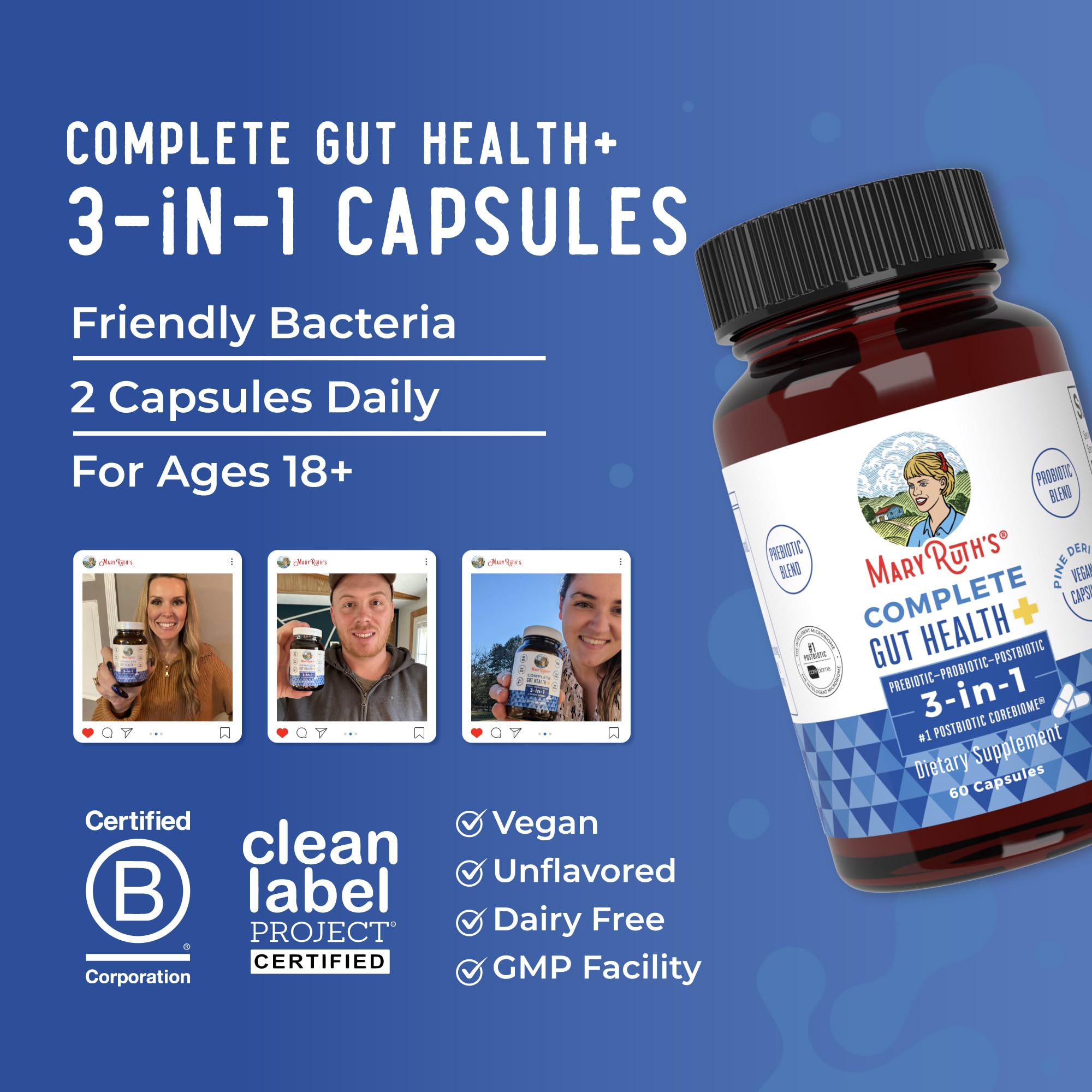 MARYRUTH'S Complete a daily routine Capsules lifestyle scene