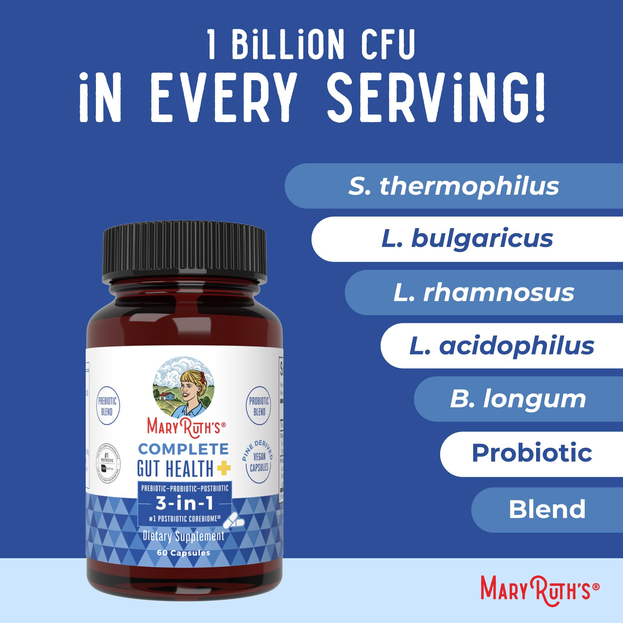 MARYRUTH'S Complete a daily routine Capsules packaging details