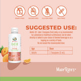 MARYRUTH'S CoQ10 Liquid Liposomal 75mg bottle with label
