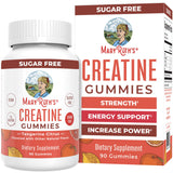 MARYRUTH'S Creatine Monohydrate Gummies front view with packaging