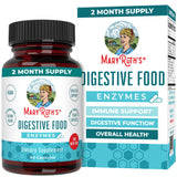 MARYRUTH'S daily Food Enzymes 60 vegan capsules front view