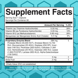 MARYRUTH'S daily Food Enzymes bottle side view