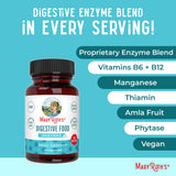 MARYRUTH'S daily Food Enzymes capsules with fresh fruit