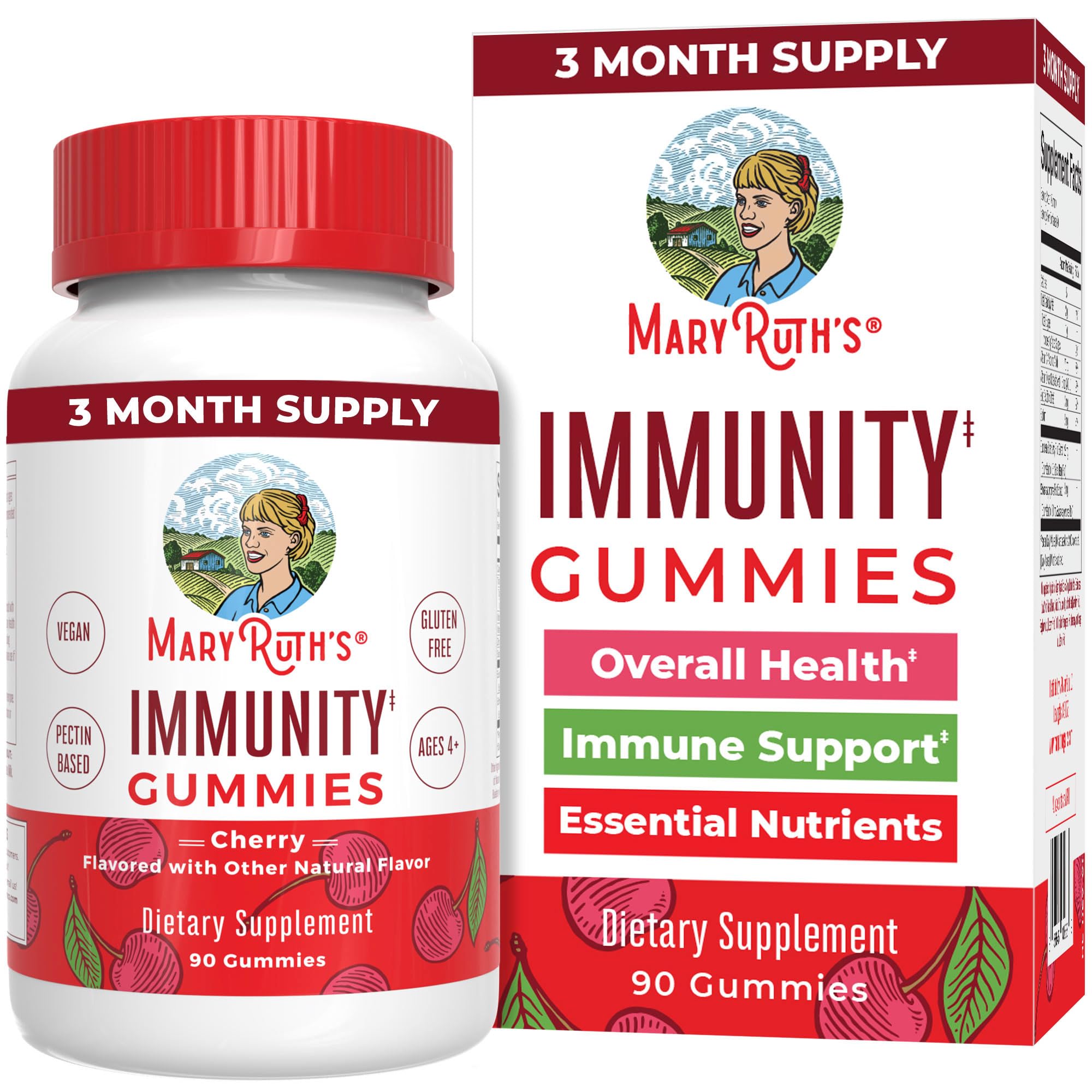 MARYRUTH'S daily wellness Gummies front view with packaging