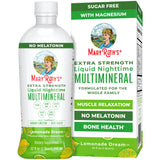 MARYRUTH'S Extra Strength Liquid Nighttime Multimineral 907g front view