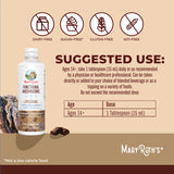 MARYRUTH'S Function Mushrooms Liposomal bottle with measuring spoon