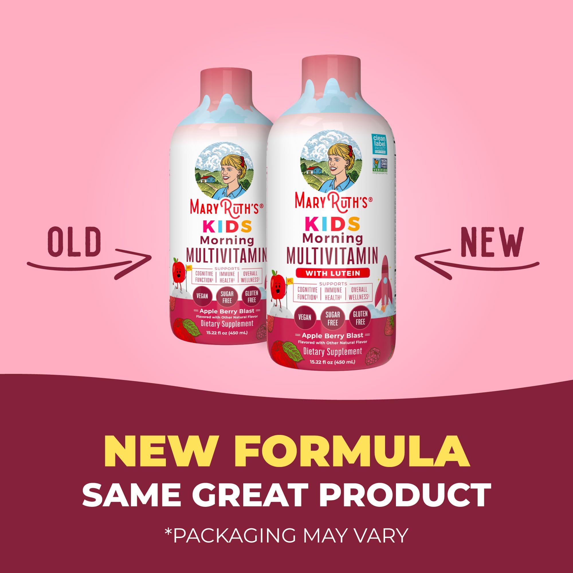 MARYRUTH'S Kids Liquid Multivitamin 572g packaging details