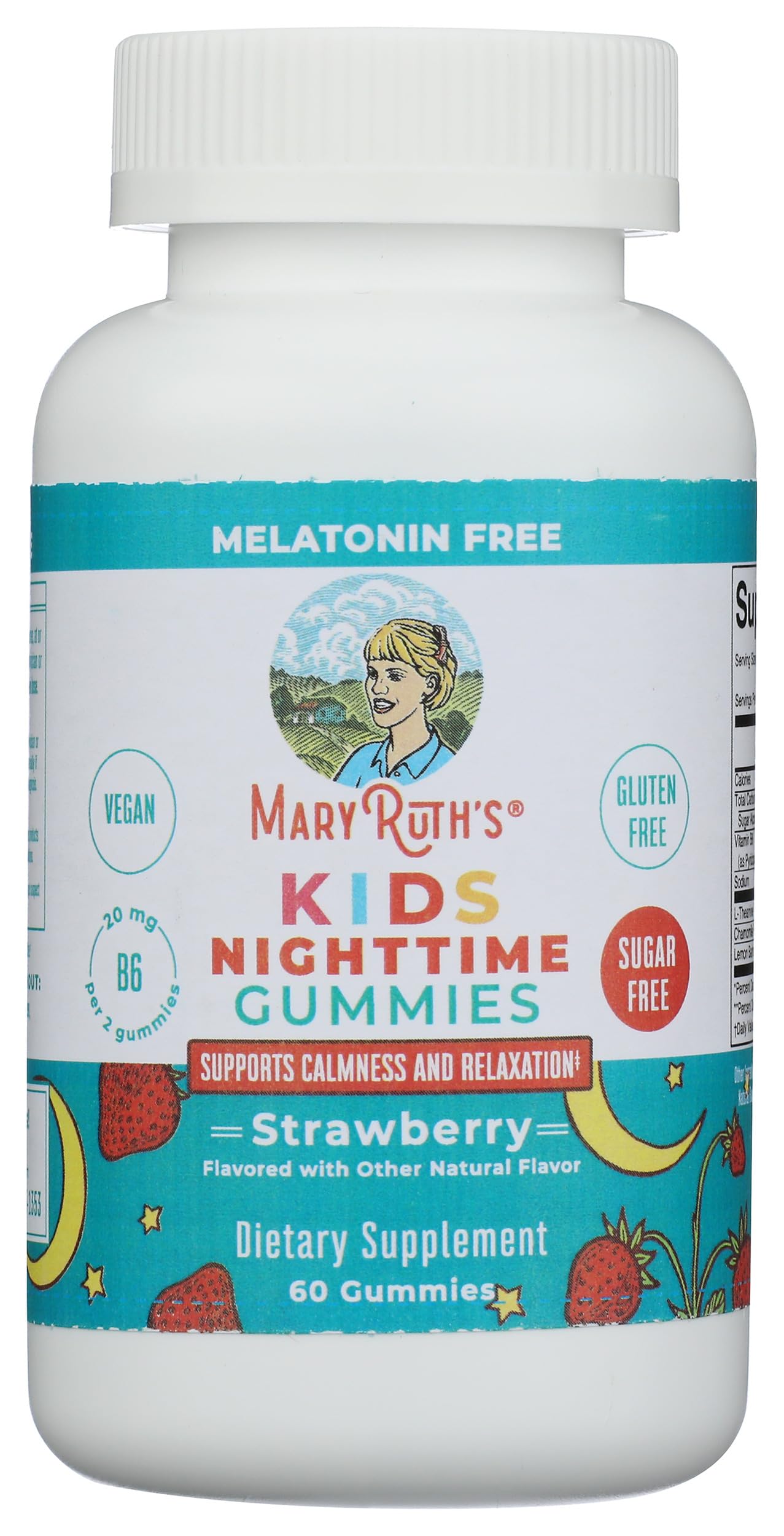MARYRUTH'S Kids Nighttime Gummies in a child's hand