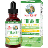 MARYRUTH'S L-Theanine Liquid Drops 200mg lemon-lime flavour front view