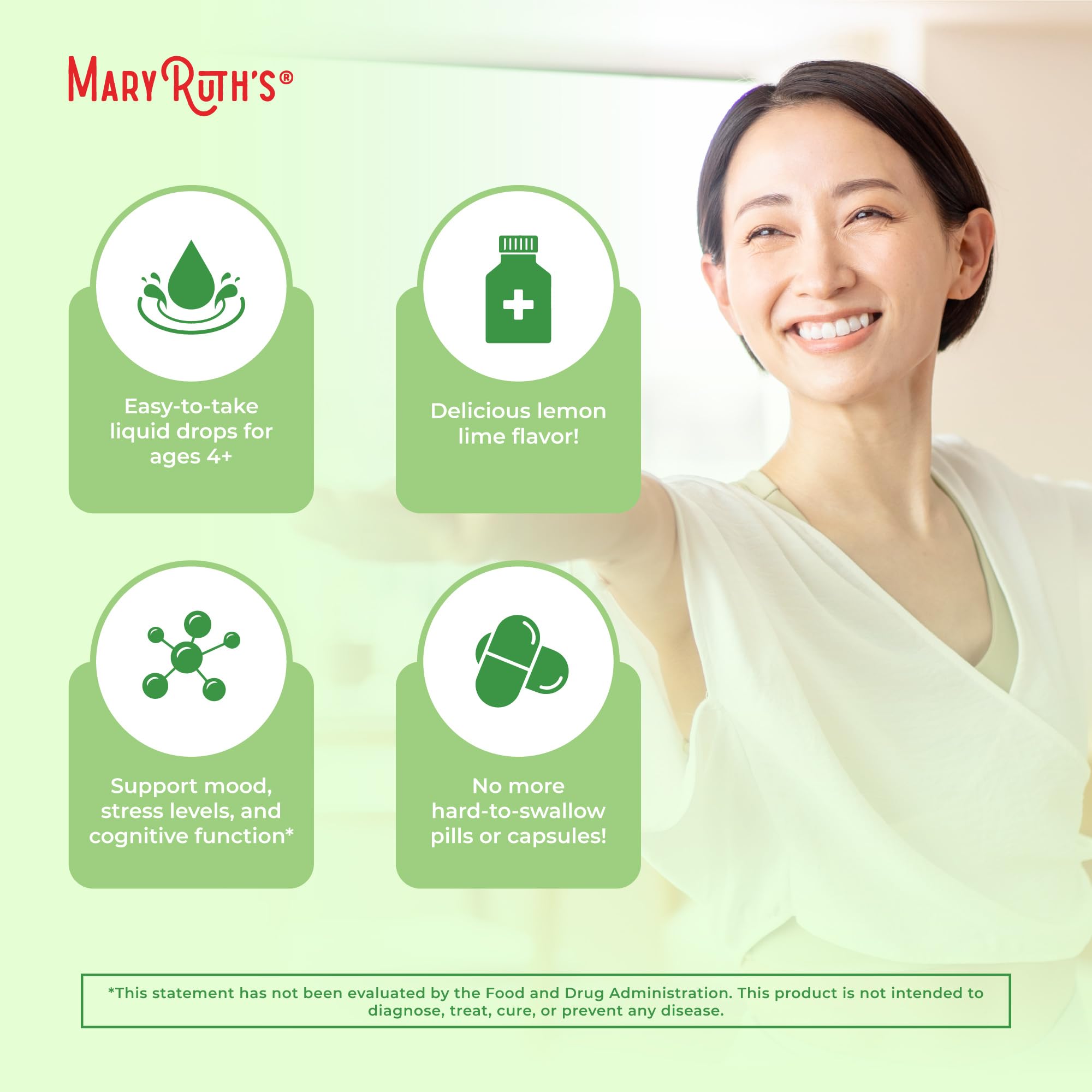 MARYRUTH'S L-Theanine Liquid Drops ingredients list