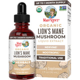 MARYRUTH'S Lion's Mane Mushroom Liquid Drops front view