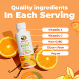 MARYRUTH'S Liposomal Vitamin C Liquid Supplement ingredients list