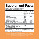 MARYRUTH'S Liposomal Vitamin C Liquid Supplement nutritional information